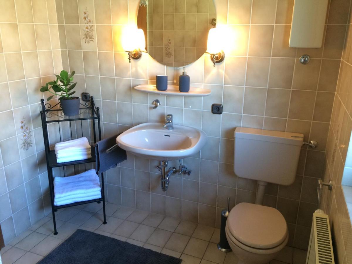 Ferienwohnung Am Ententeich Bad Marienberg Exterior foto