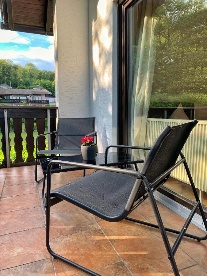 Ferienwohnung Am Ententeich Bad Marienberg Exterior foto